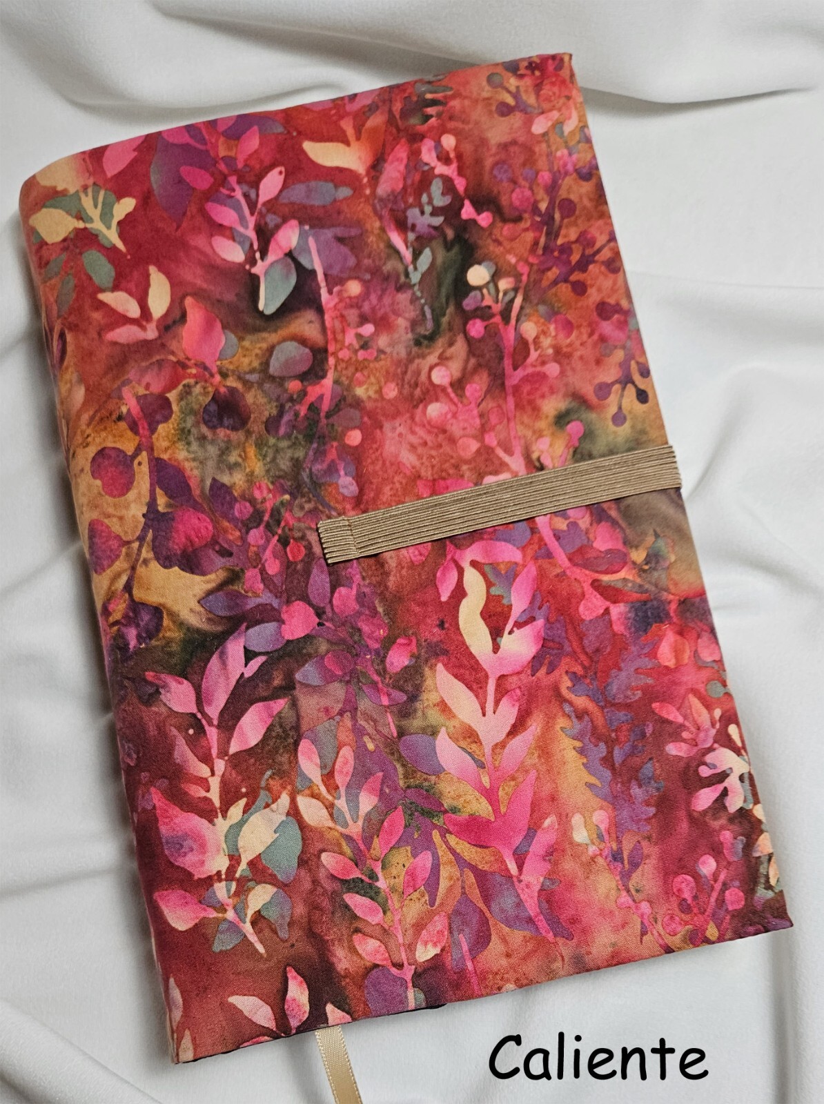 9.5 x 6″ Book Cover Your Choice of Fabric Print. Adjustable. Made in USA