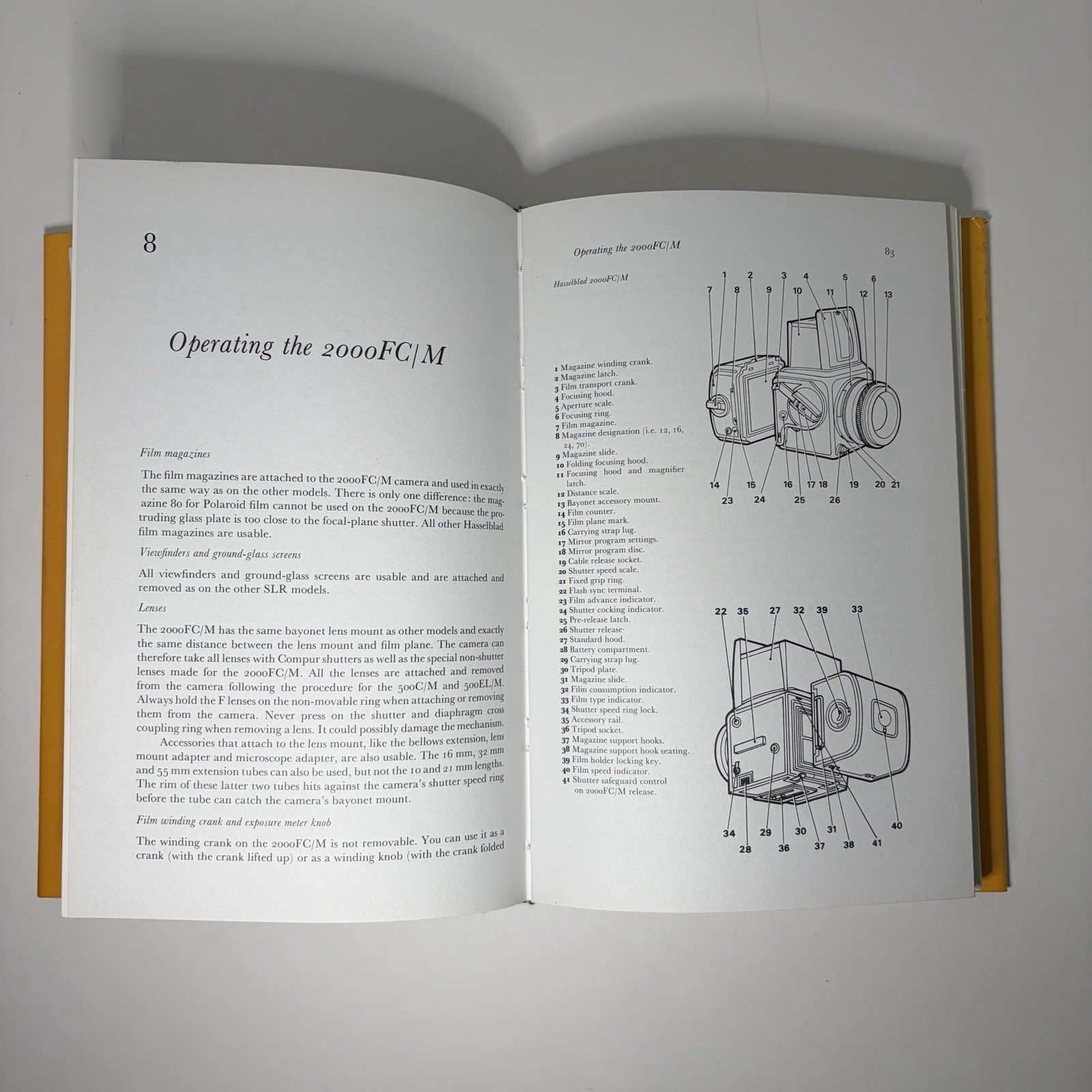 The Hasselblad Manual 2nd Edition Ernst Wildi 1982 Signed w/ Original Letter