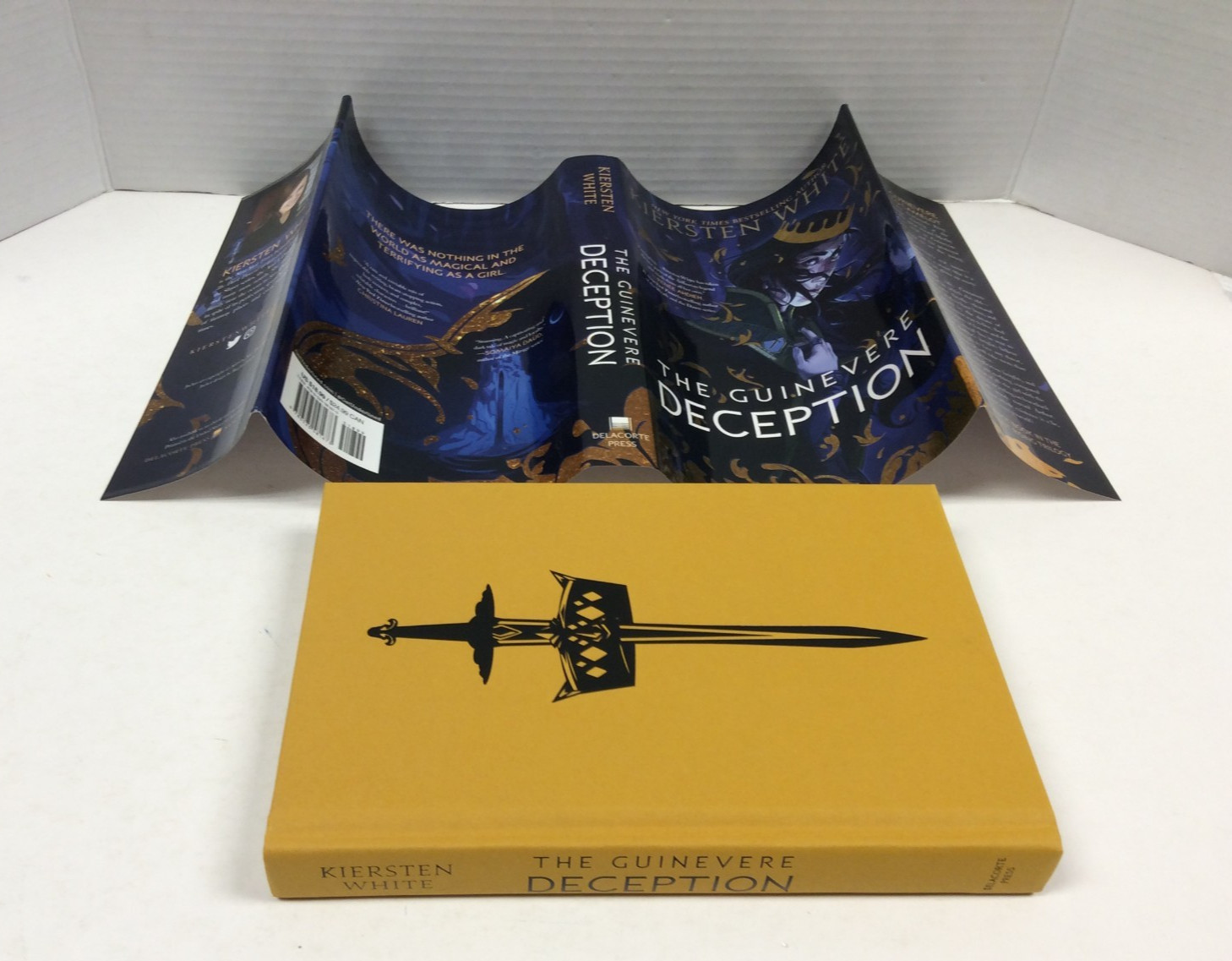 THE GUINEVERE DECEPTION Kiersten White Signed 1st Edition HC 2019