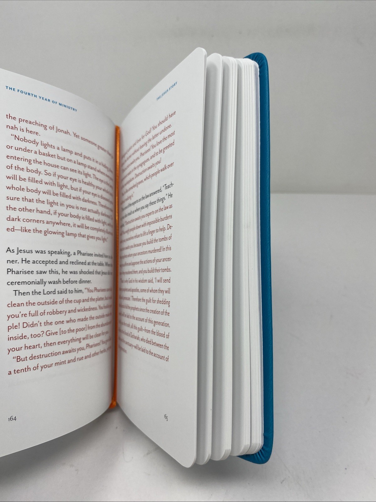 The Jesus Story: A Blending of the Four Gospels, Red Letter Ed. by Bill Perkins