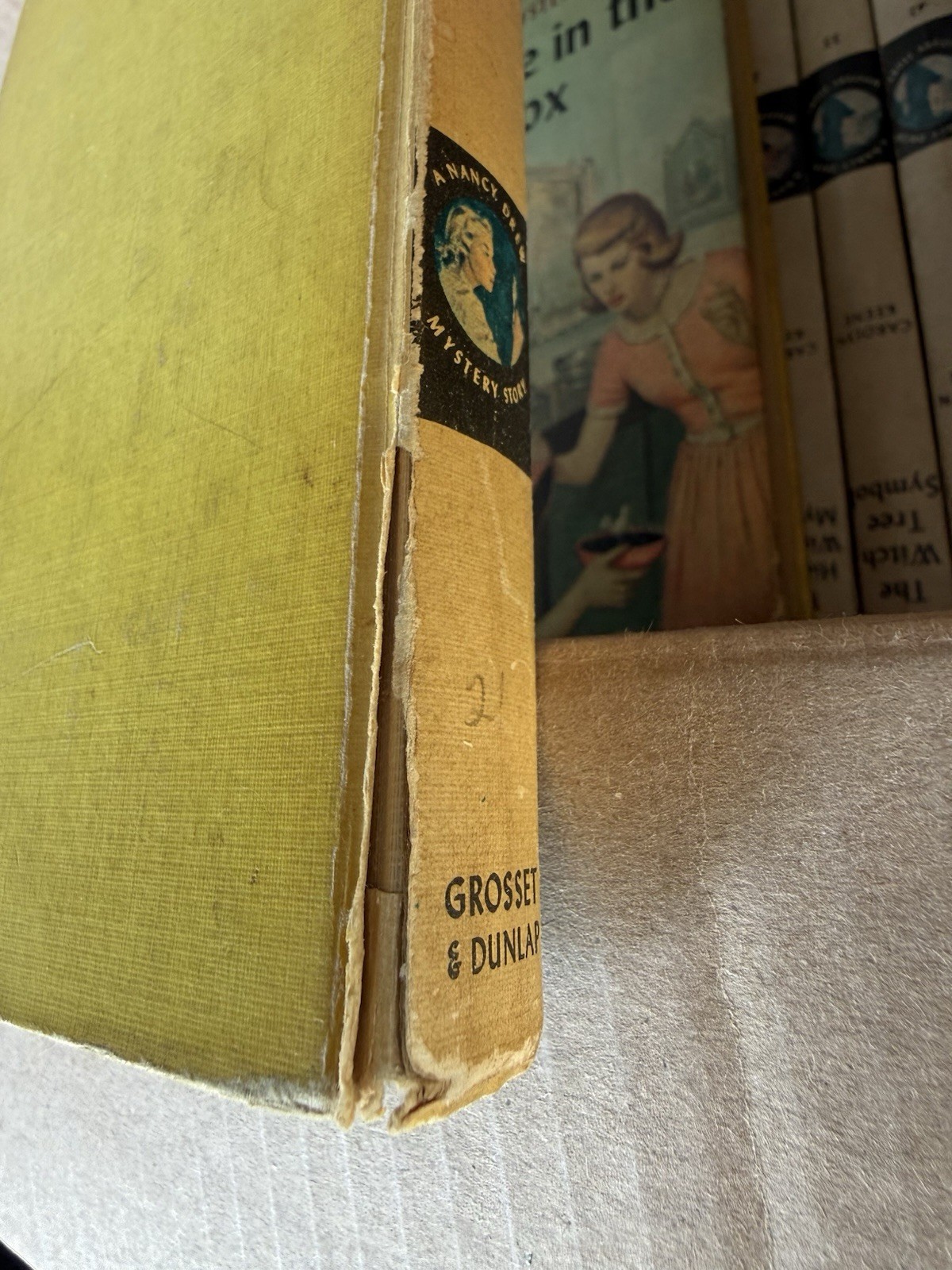Nancy Drew Vintage Matte Books Carolyn Keene Set 1-53 + 1 Extra Book