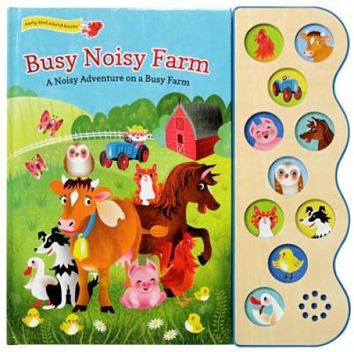 Busy Noisy Farm: Interactive Children’s Sound Book (10 Button Sound) – VERY GOOD