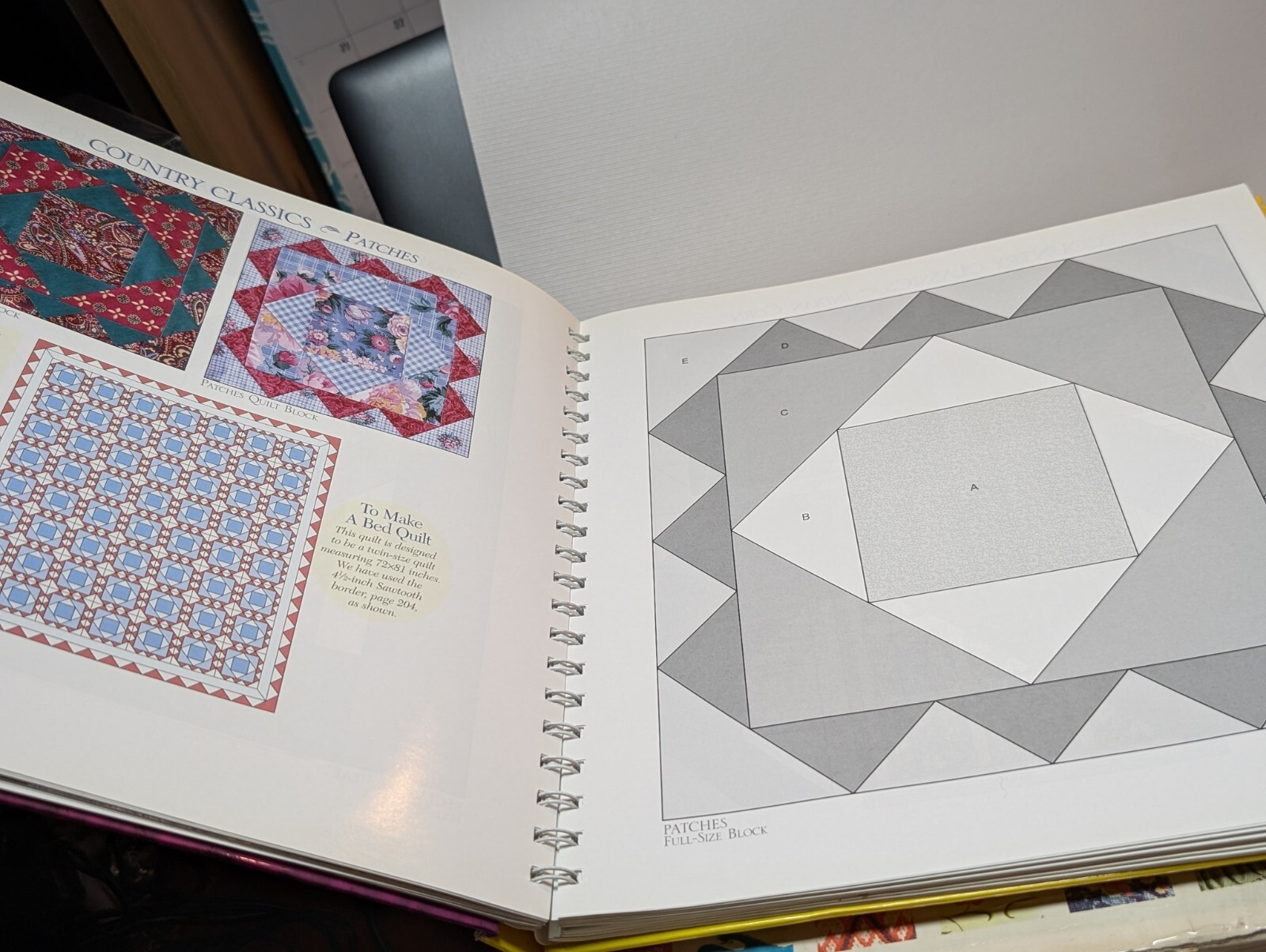 1998 101 Full-Size Quilt Blocks and Borders Better Homes and Gardens 216 pages