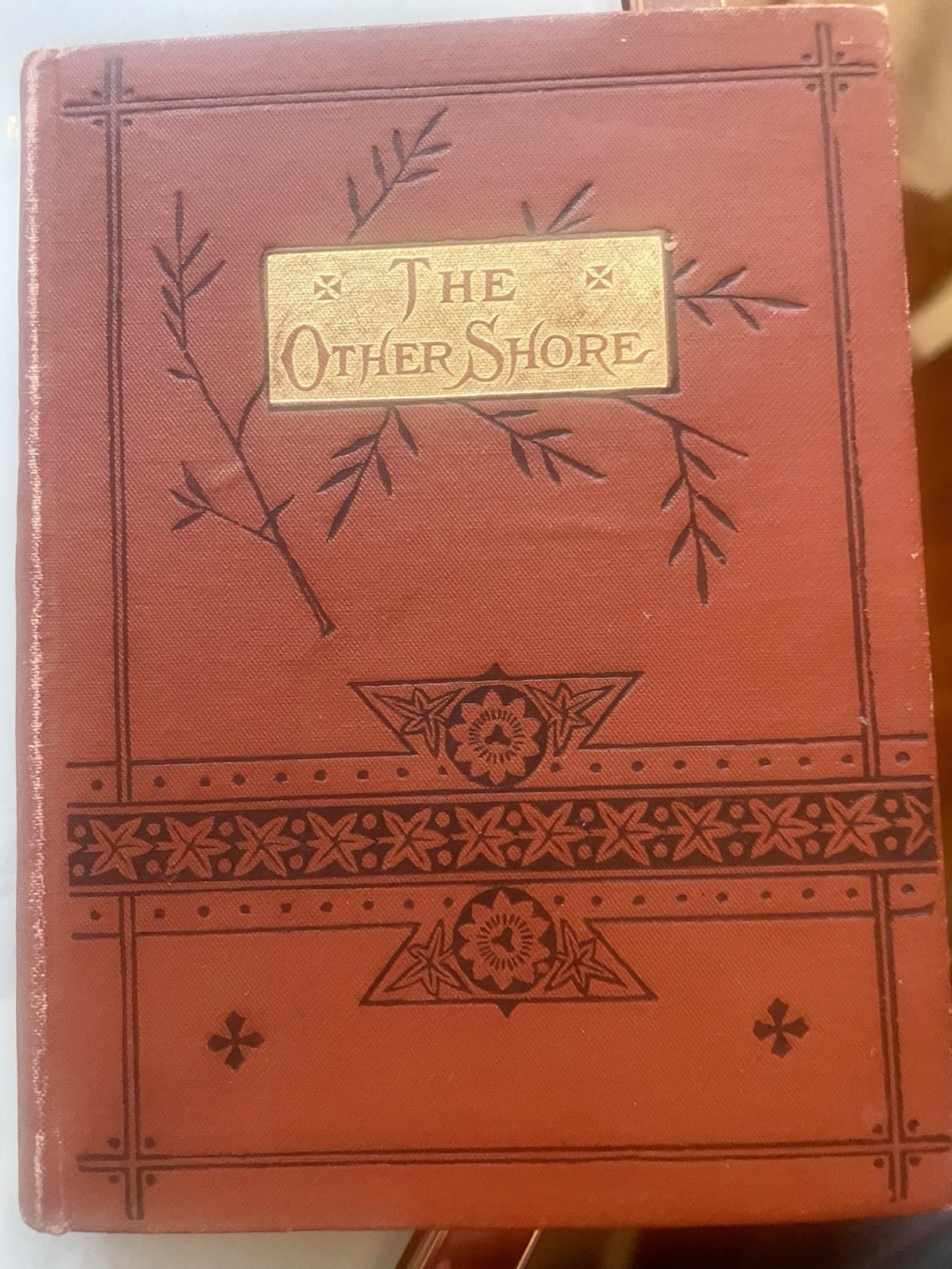 “The Other Shore “ Vintage 1892 Hard Cover Small Size Book By Anna Warner