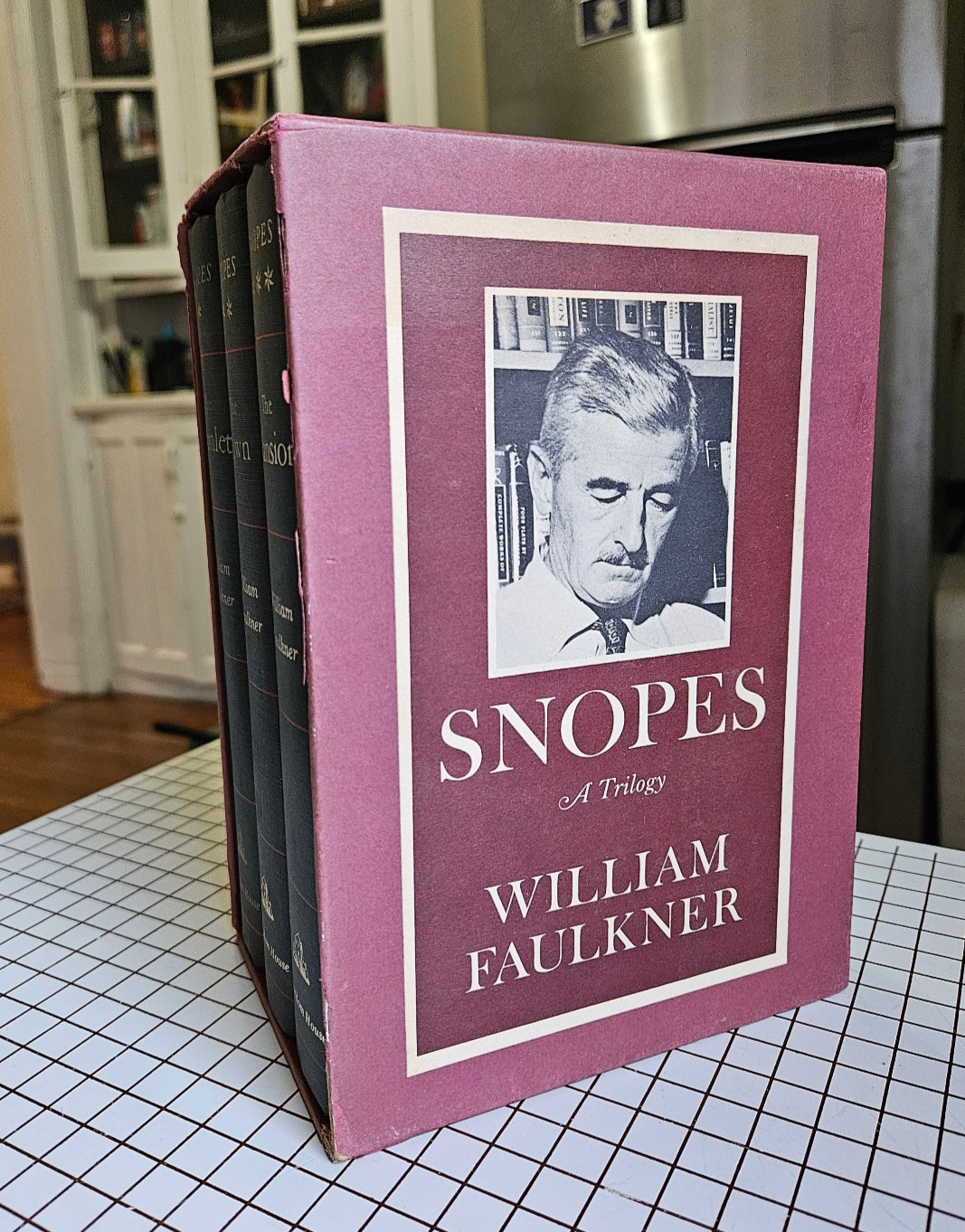 Snopes Trilogy by William Faulkner 1964 HC Box The Hamlet, The Town, The Mansion