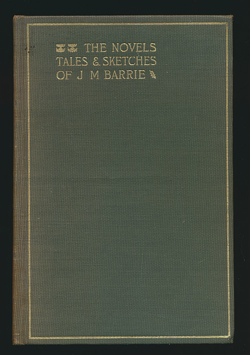 J. M. Barrie 1922 Coming-of-Age Novel Romance Love Tommy and Grizel Two-Volumes
