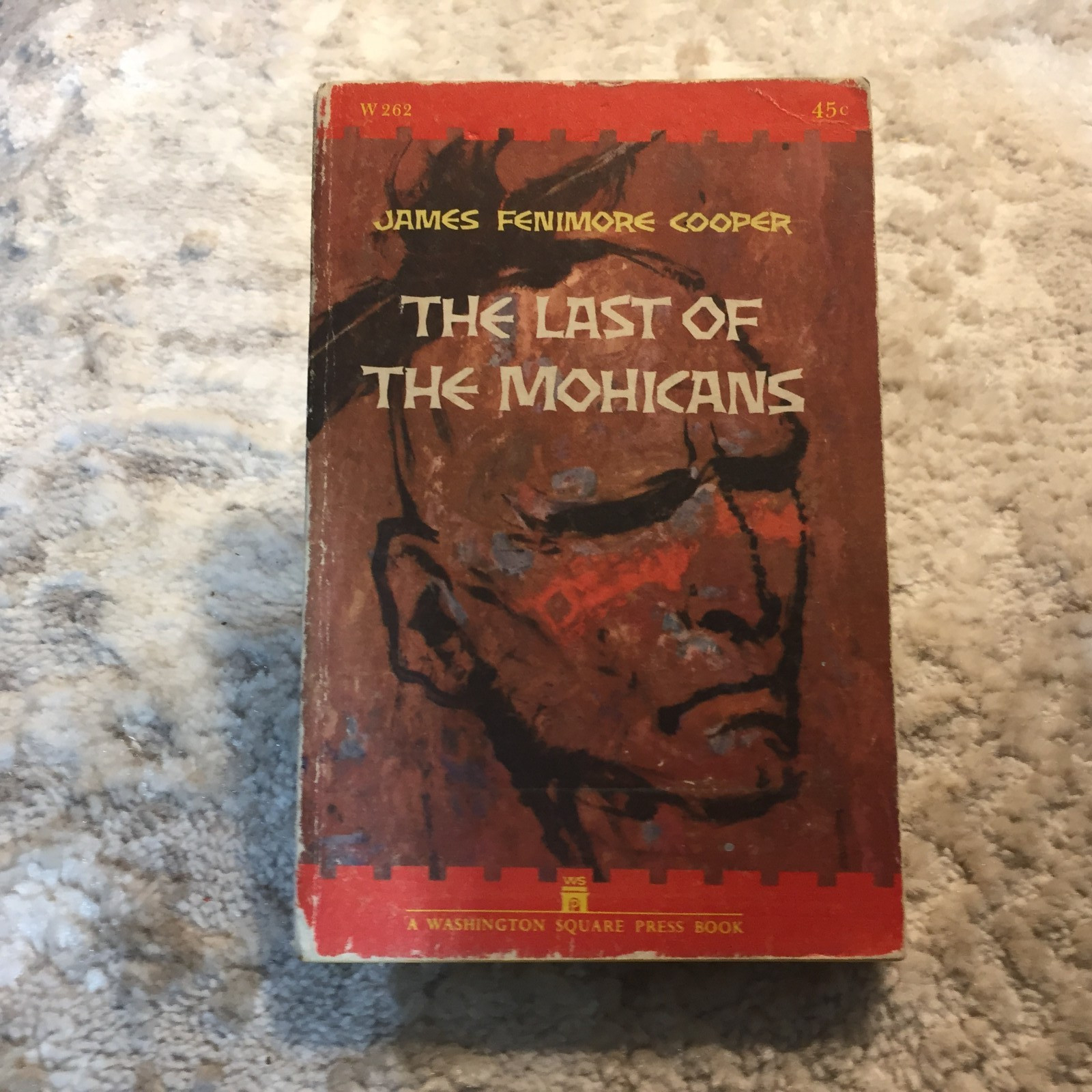 The Last Of The Mohicans James Fenimore Cooper Washington Square Press Frontier