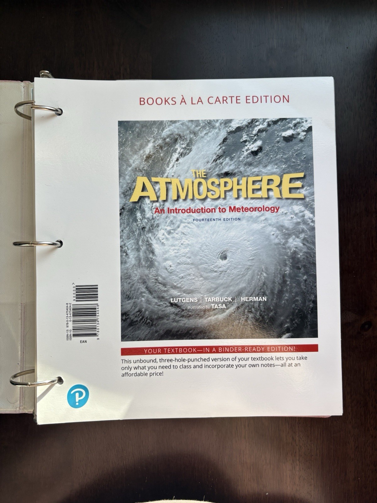 Atmosphere : An Introduction to Meteorology (2018, Ringbound