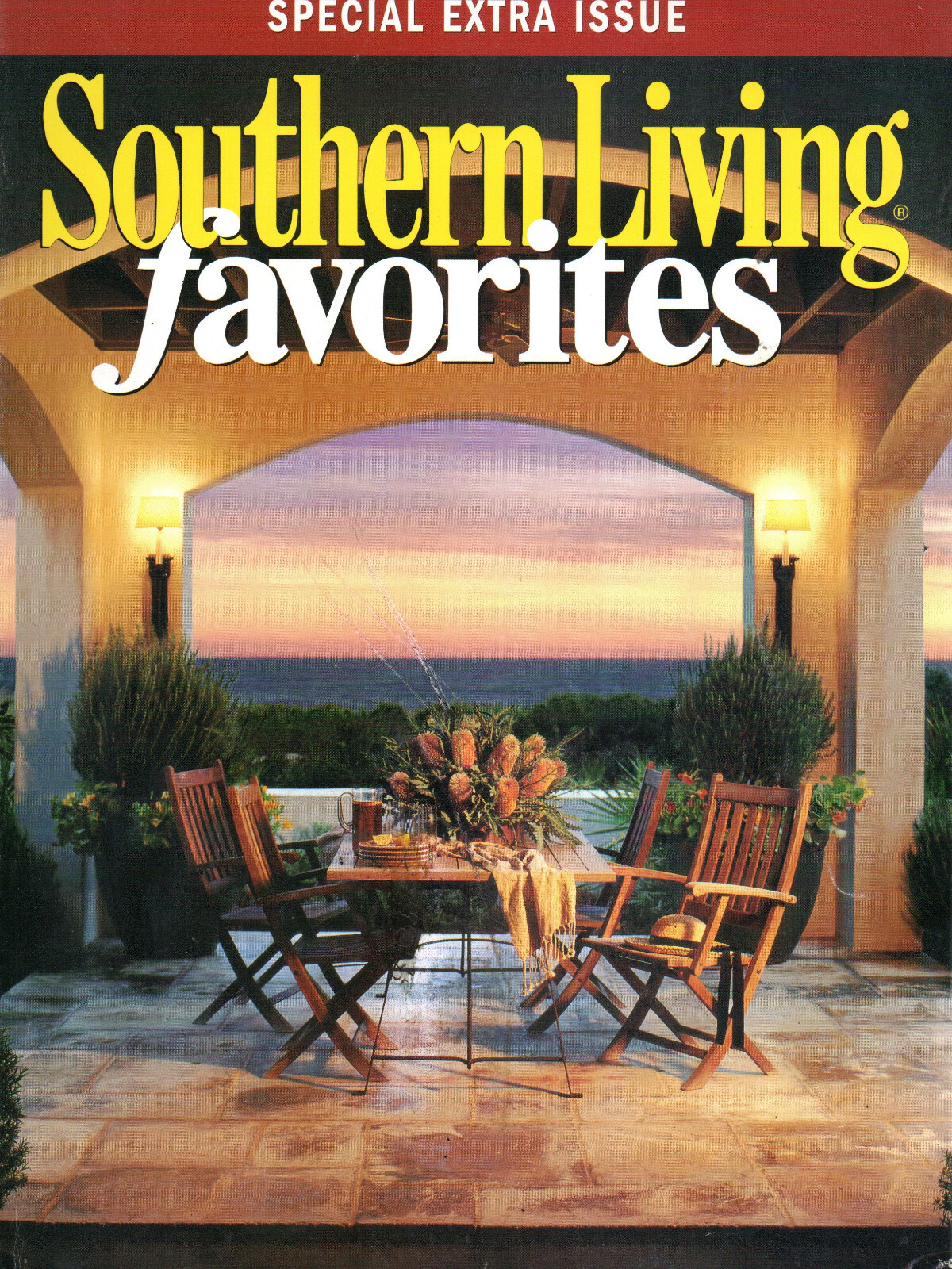 SOUTHERN LIVING FAVORITES Magazine Spring 2001 Special Extra Issue 192 Pages