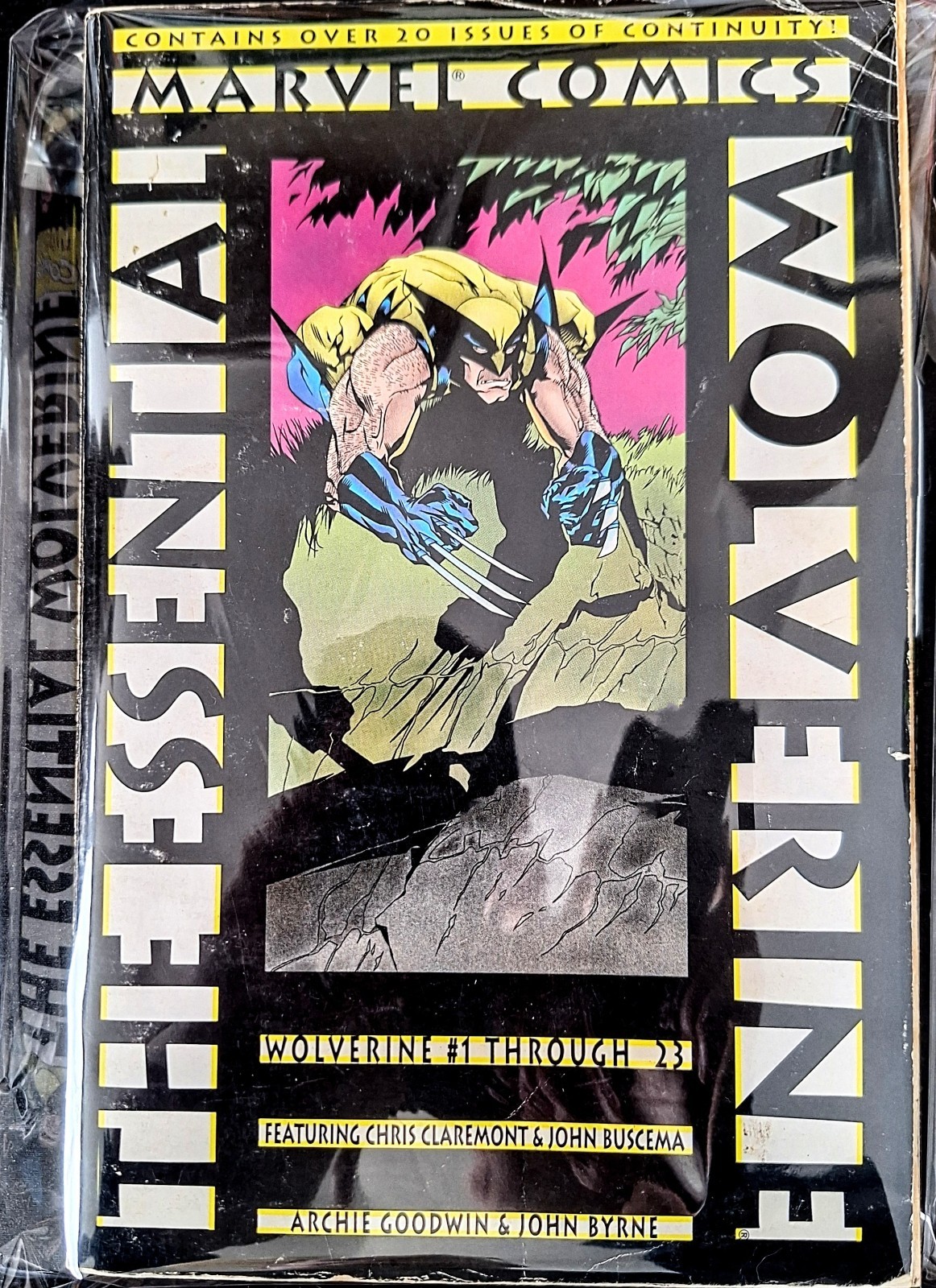 ESSENTIAL WOLVERINE VOLUME 1 TPB LOW GRADE 1ST ED / PRINT 1996 528 PAGES RARE !