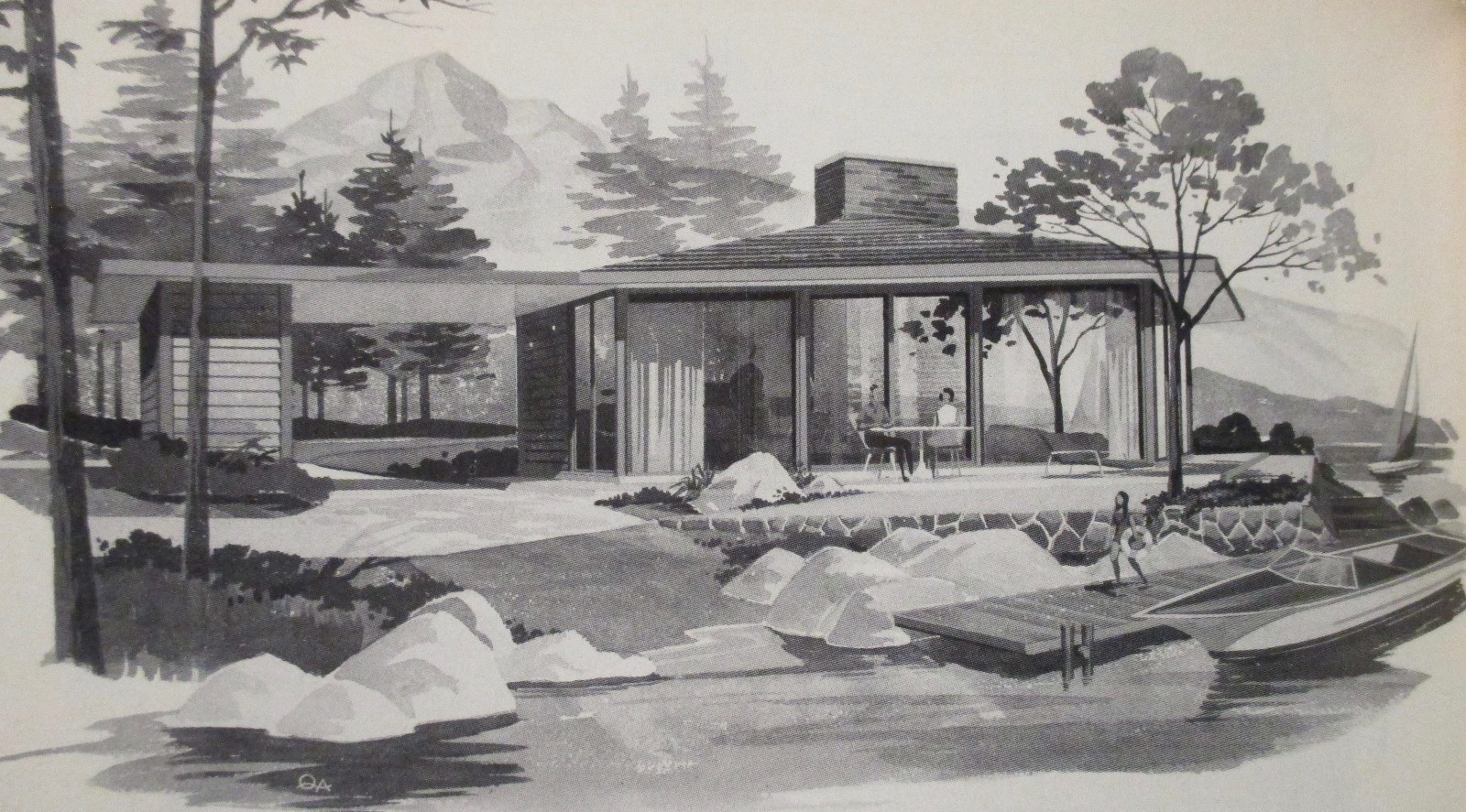 1991 Home Planners VACATION & SECOND HOMES plan book 258 designs Architecture