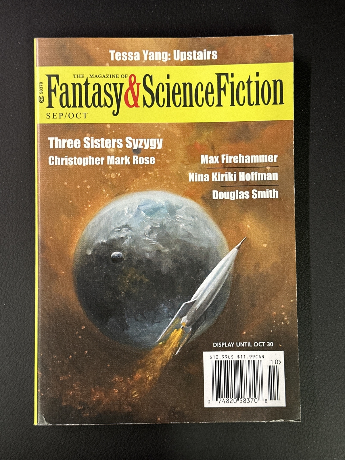 Fantasy & Science Fiction Book September October 2023 Three Sisters