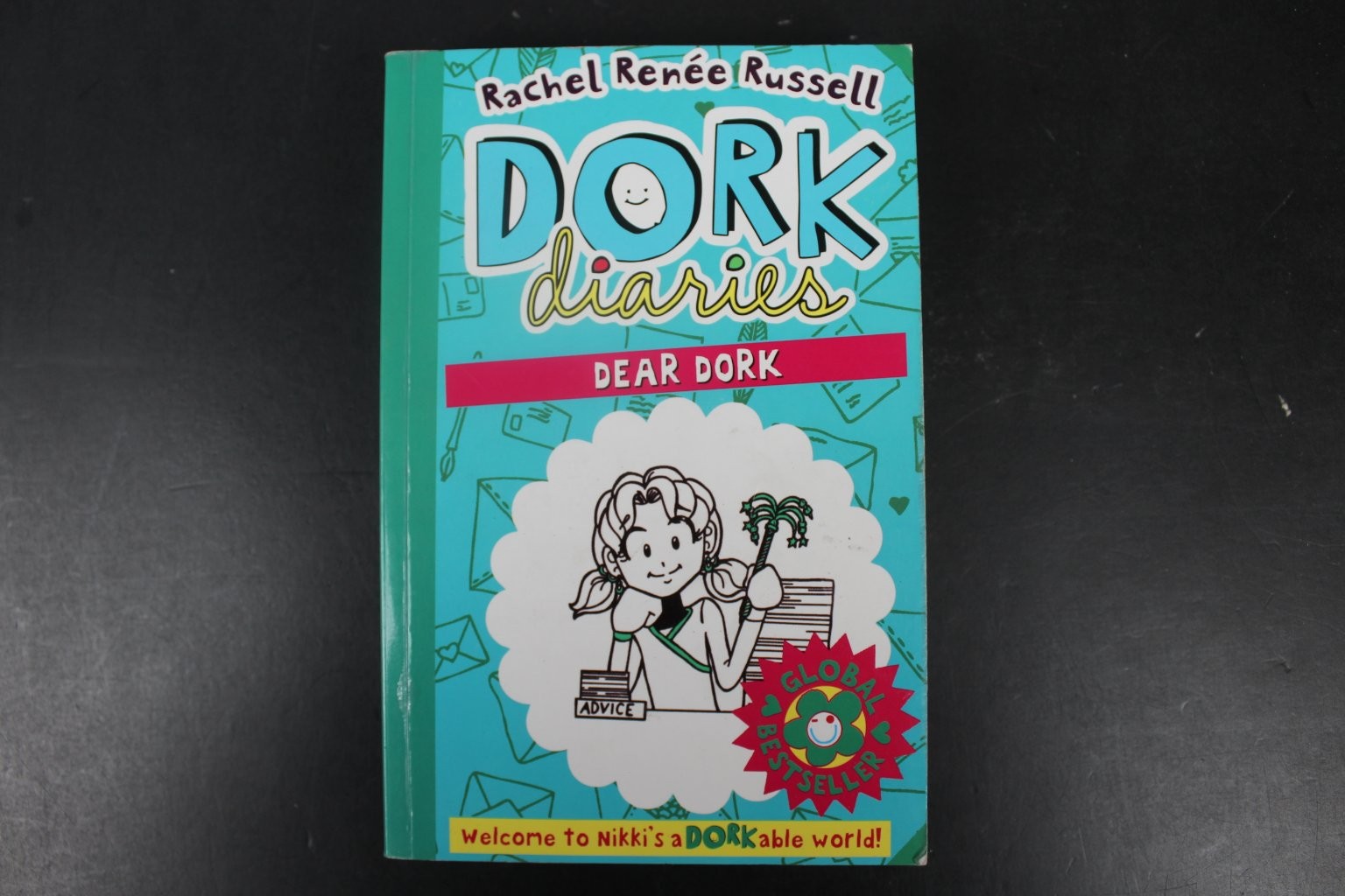 Dork Diaries Dear Dork Rachel Renée Russell 2013 Book #5 Simon & Schuster ~VG