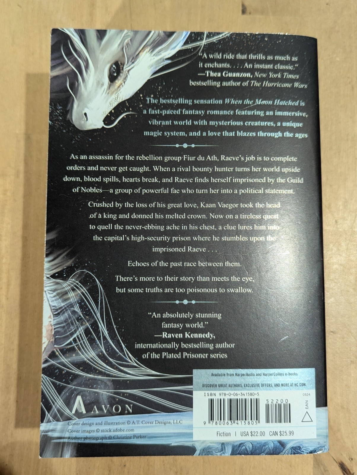 When the Moon Hatched By Sarah A. Parker National Bestseller Paperback