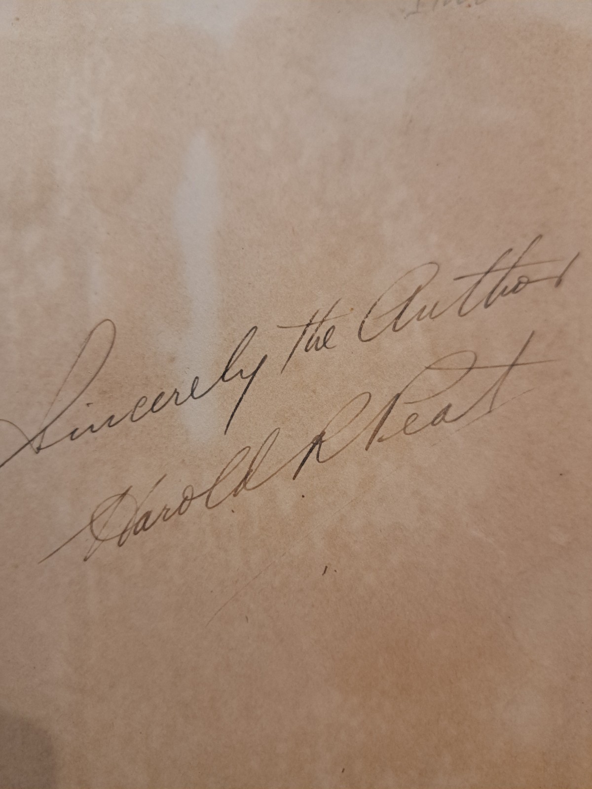 1917 Private Pete by Harold R Peat **SIGNED BY AUTHOR**