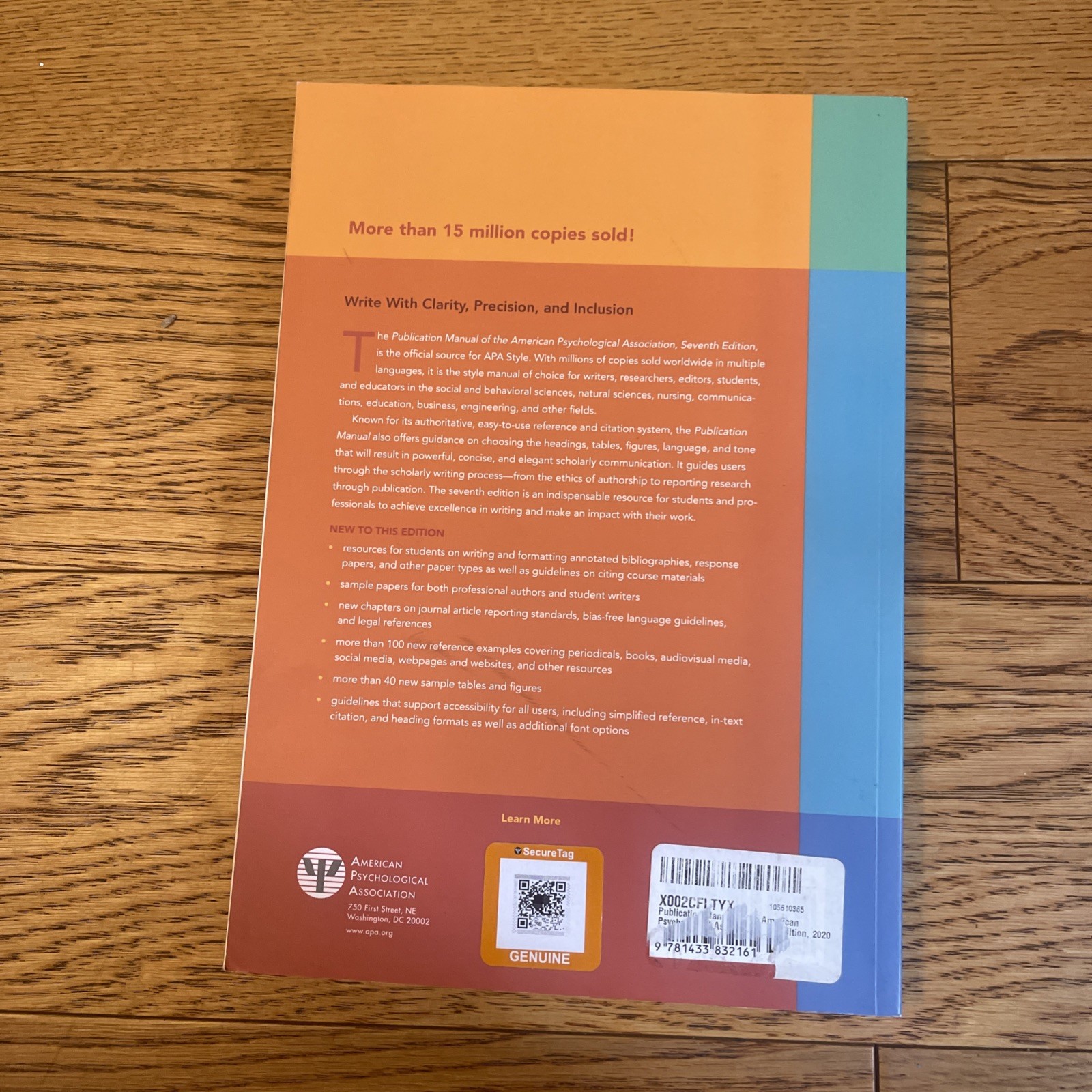 Publication Manual Of The American Psychology Association 7th Edition