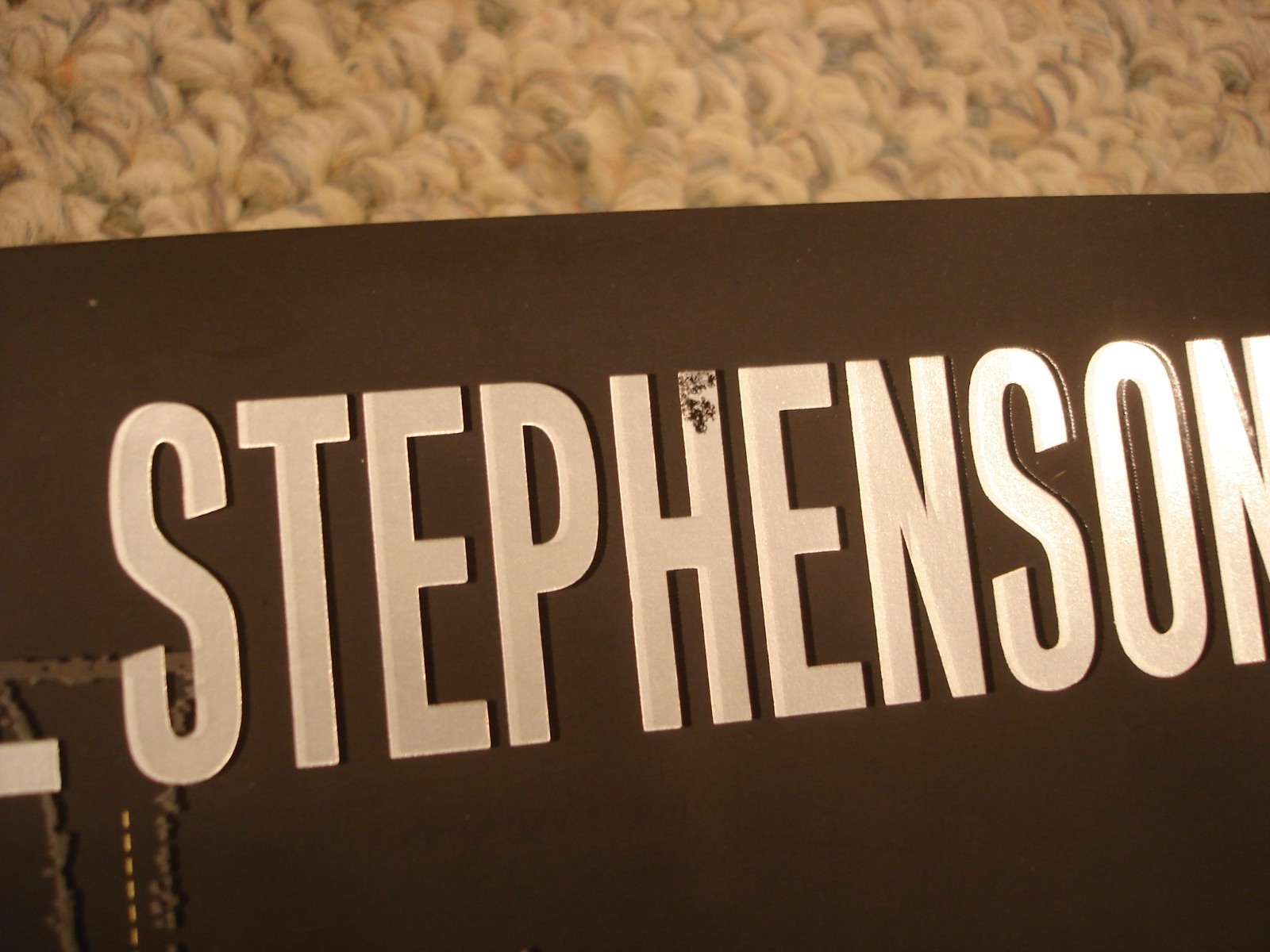 Cryptonomicon Neal Stephenson first edition & printing hardcover 1999