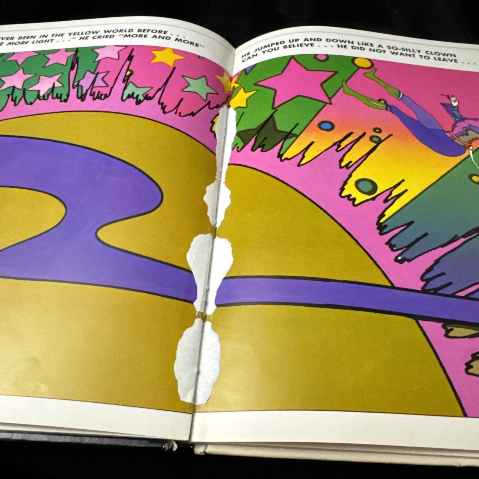 THE PETER MAX LAND OF YELLOW – Hardcover 1970