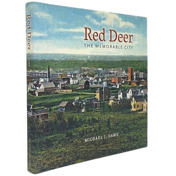 Red Deer The Memorable City Alberta Canada Canadian History Used Book