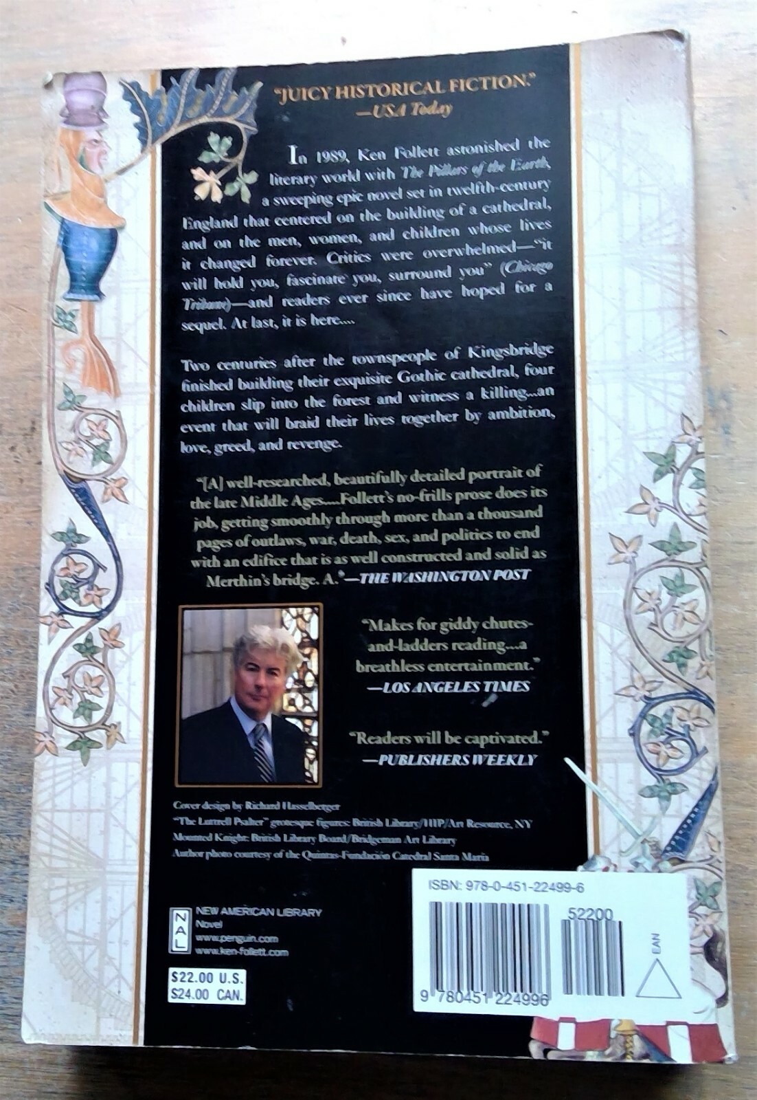 Kingsbridge Ser.: World Without End: A Novel by Ken Follett 2008 Trade Paperback