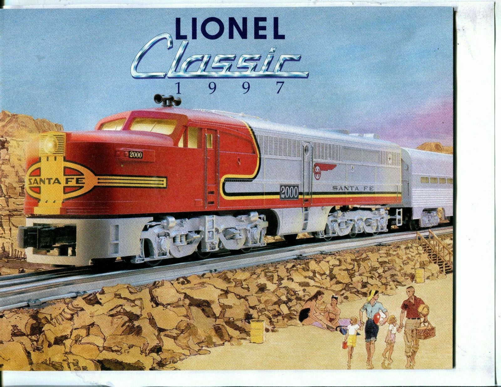 LIONEL CLASSIC 1997 MODEL TRAIN CATALOG, 24 PAGES IN COLOR, NEW BOOK 8.99