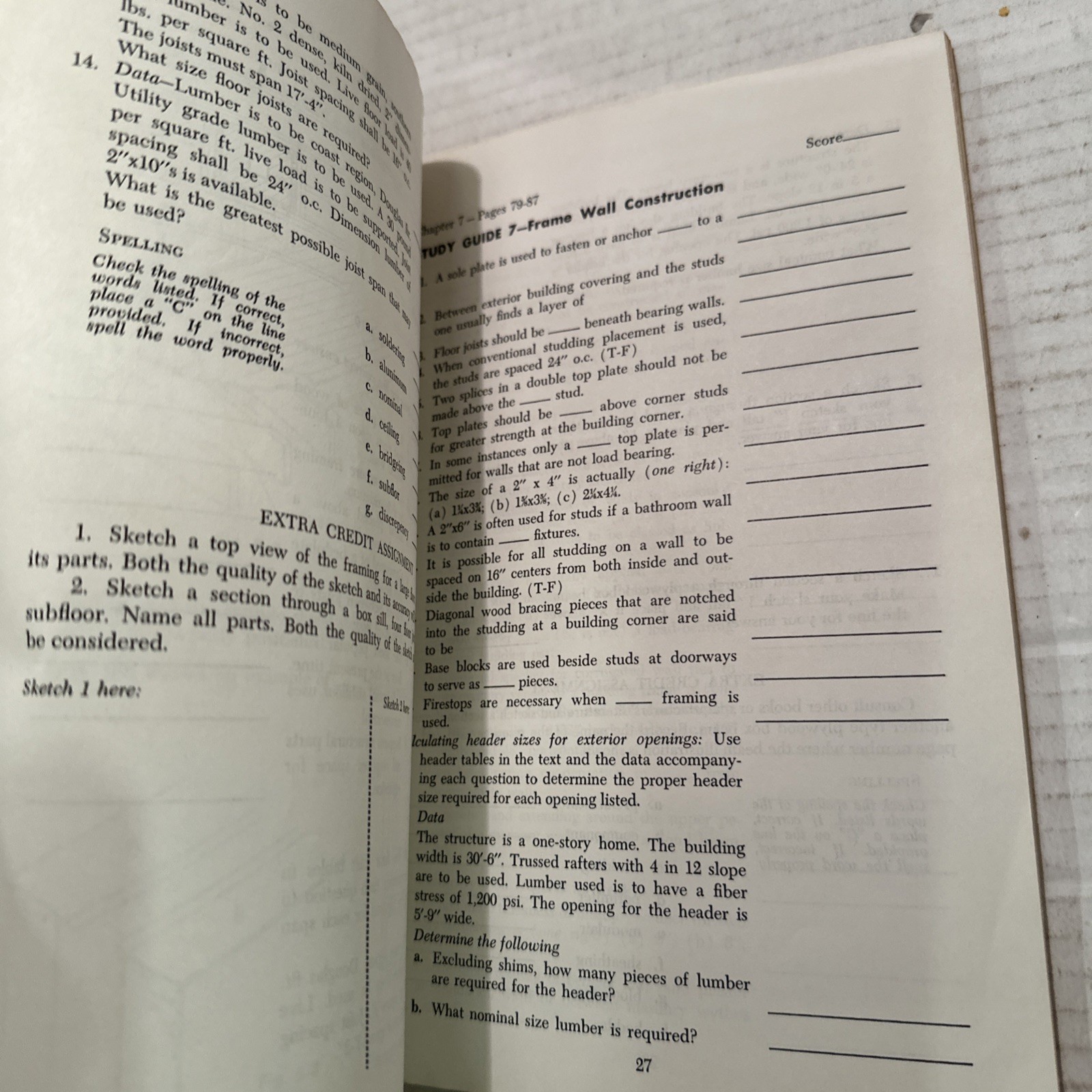 General Architectural Drawing Student Guide William E. Wyatt