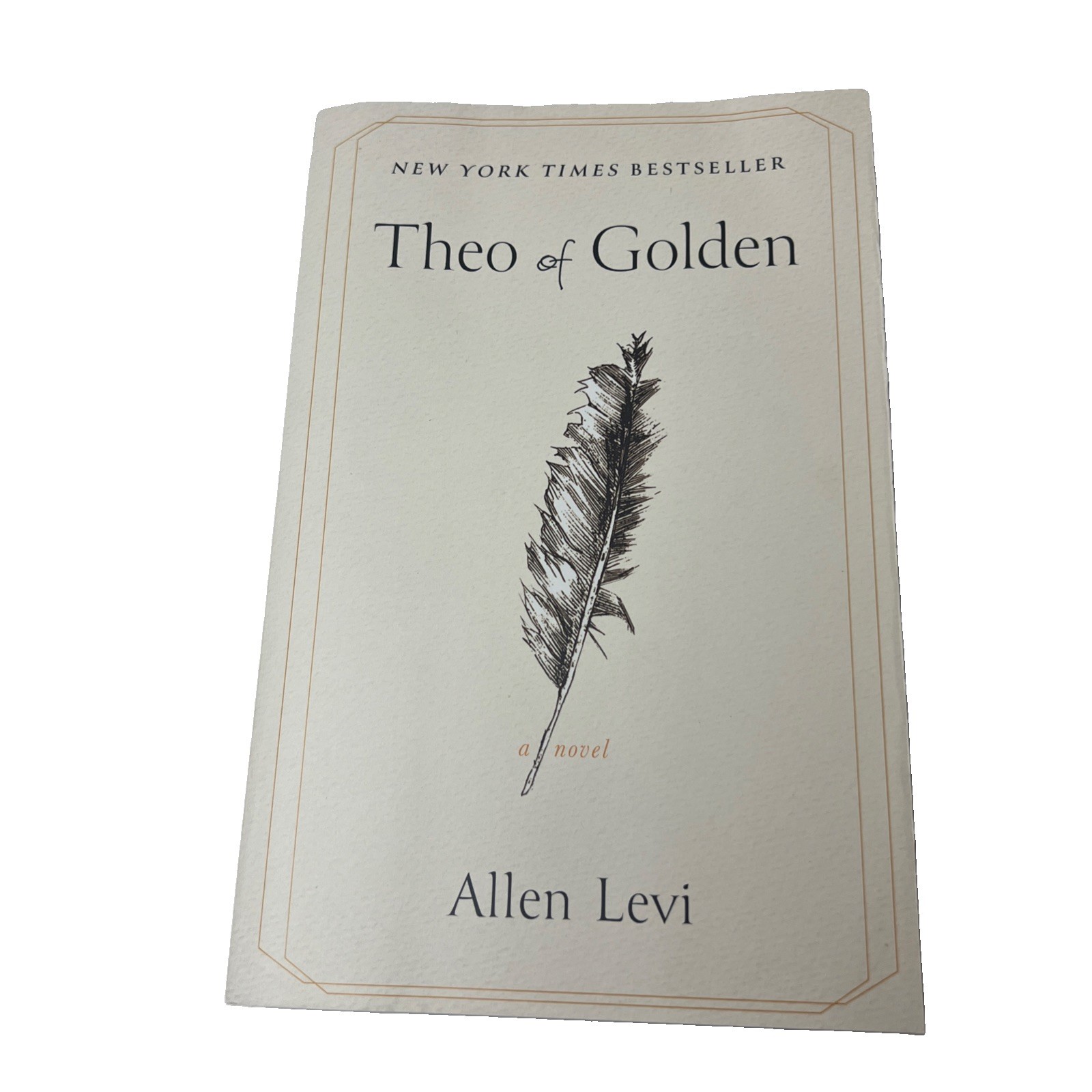 Theo of Golden by Allen Levi Paperback 2025 English Novel ISBN 978166823651