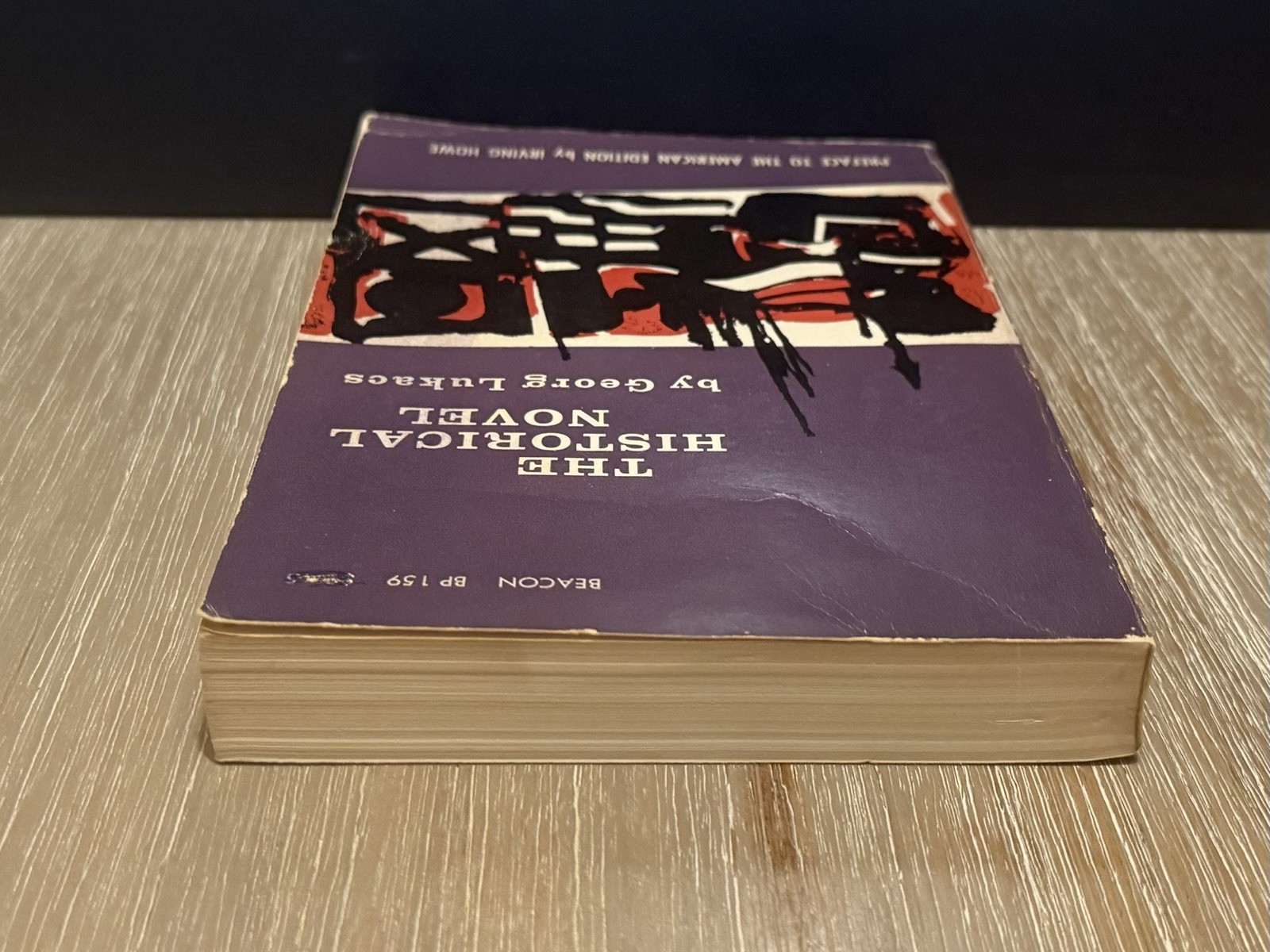 The Historic Novel by Georg Lukacs 1963 PB