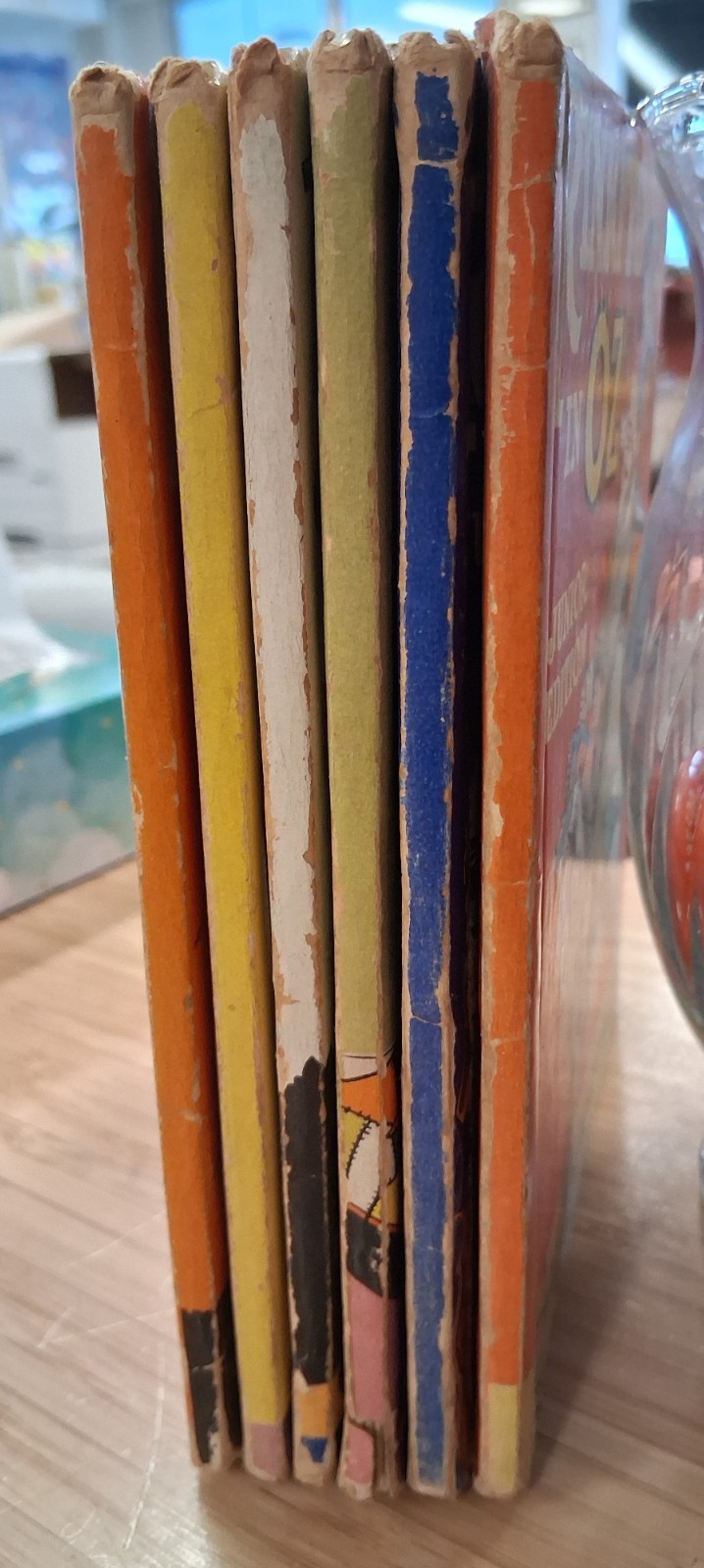 Wizard of Oz Junior Editions Lot of 6 vintage books – L. Frank Baum Rand McNally