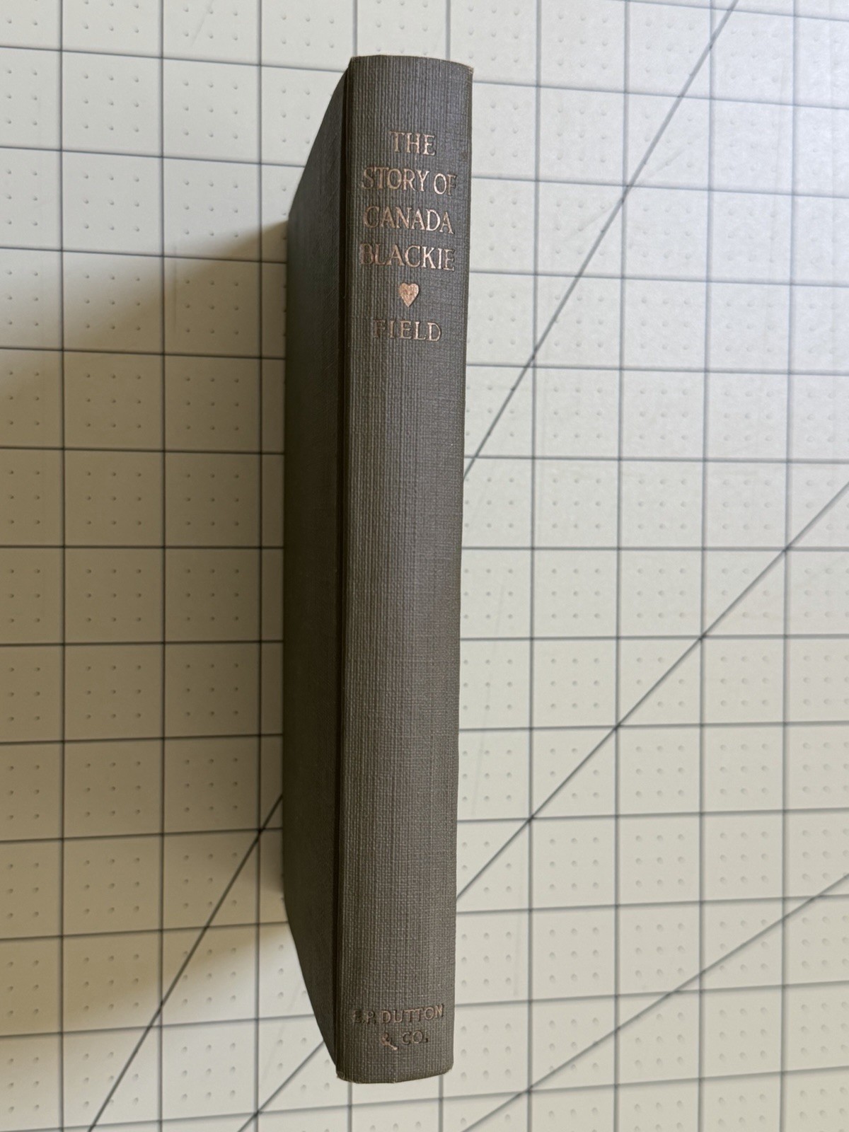 The Story of Canada Blackie by Anne P. L. Field 1915 FIRST EDITION (Sing Sing)