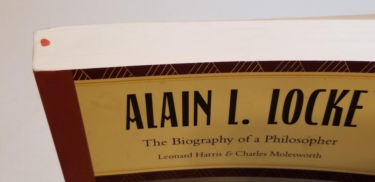 Alain L. Locke: The Biography of a Philosopher by Harris, Molesworth Paperback