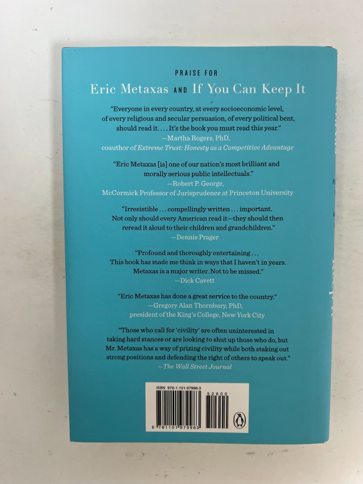 Eric Metaxas Lot (4 Books / Bonhoeffer, Wilberforce, Martin Luther)— 3 Signed