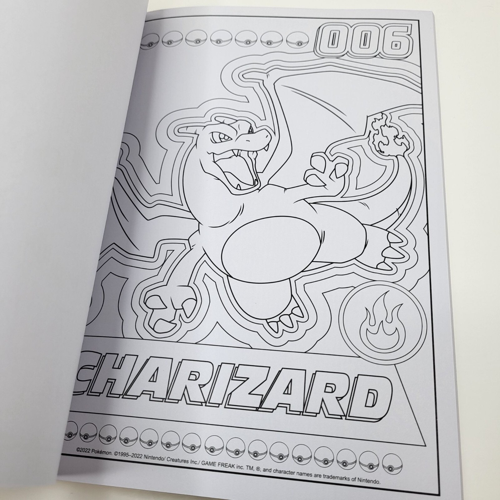 Bendon Pokemon Advanced Coloring Book Uncolored 40 Pages Tear & Share Adult Kids