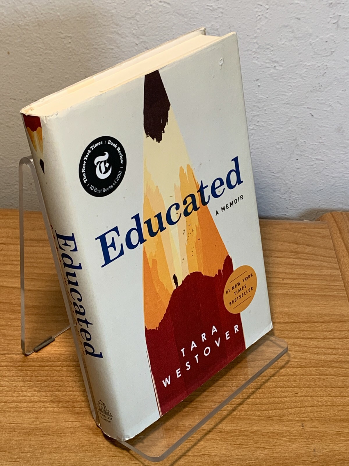 Educated: A Memoir by Tara Westover (2018, Hardcover/J, Published by Random)
