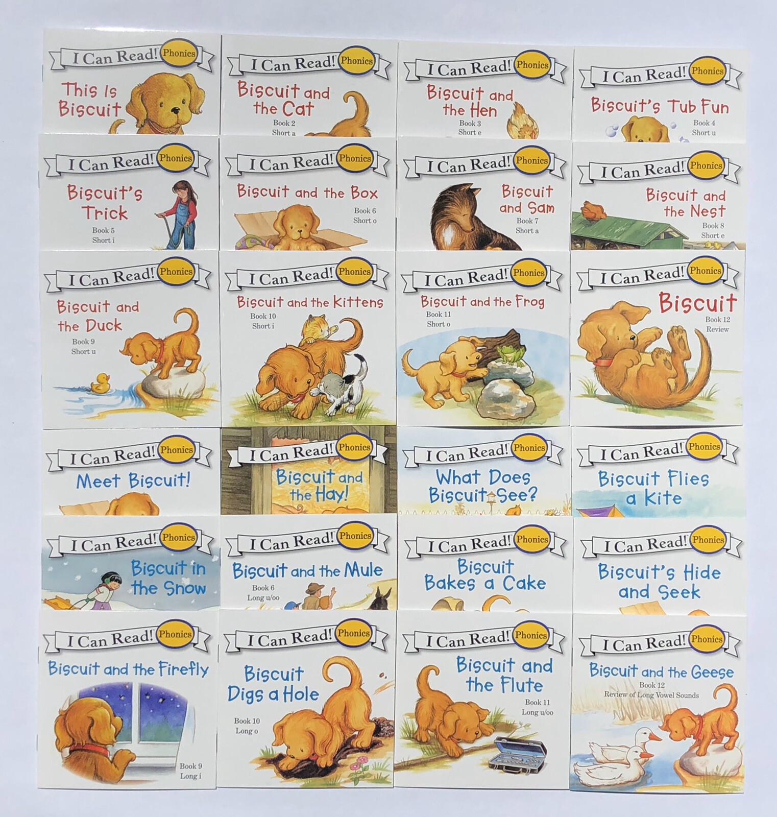 Biscuit Phonics Childrens Books Fun Learning Learn to Read I Can Read Lot 24
