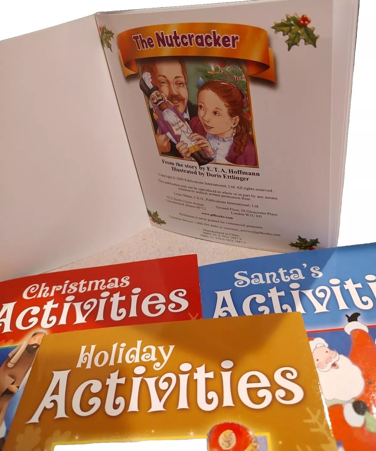 3 Activities Books + The Nutcracker Story 2012 Quangdon 5.5in by 6in Pub Interna