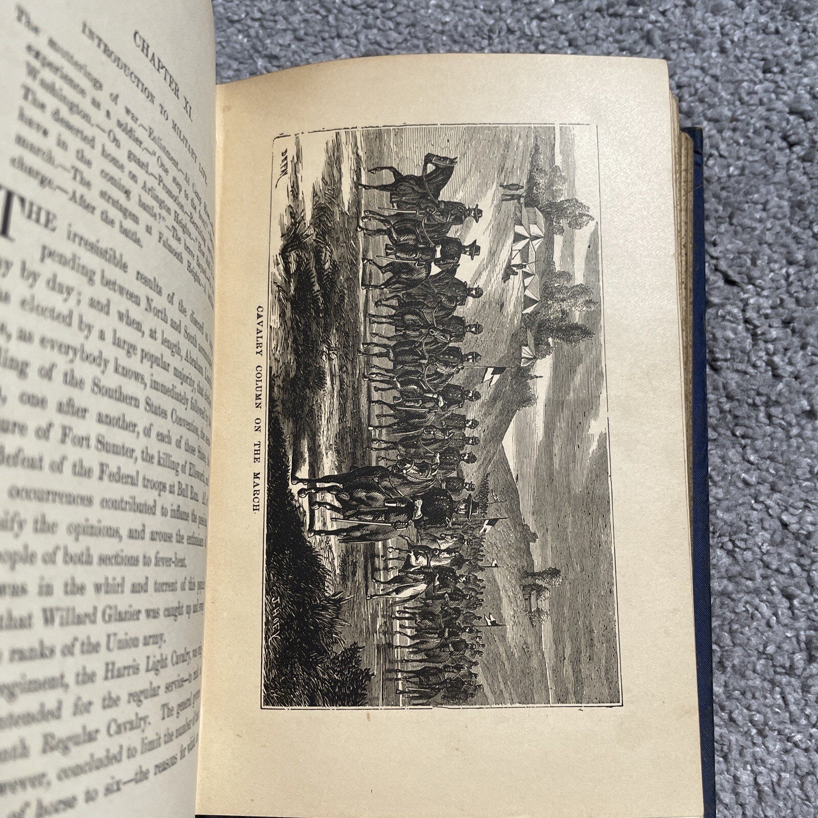 1882 SWORD AND PEN Ventures & Adventures of WILLARD GLAZIER in War & Literature
