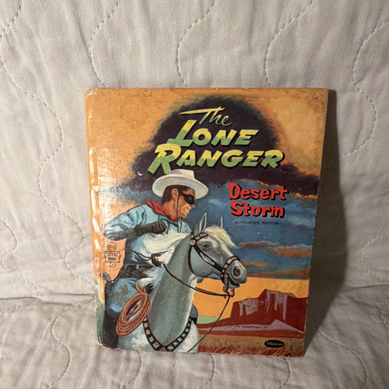 The Lone Ranger Desert Storm Illustrated Whitman Publishing Co. 1957 Item #N201