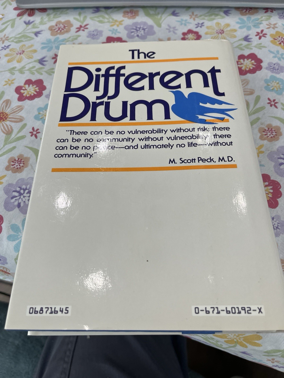 The Different Drum M. Scott Peck NEW Hardcover Community Making Book