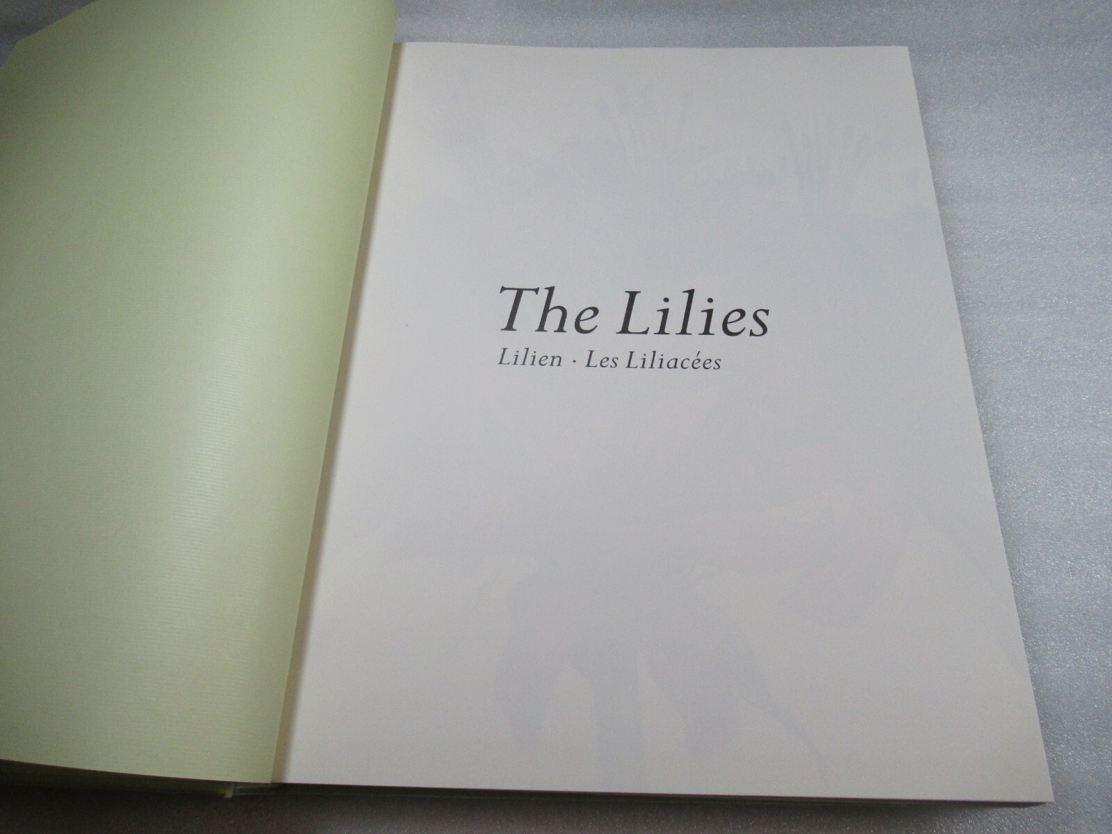 THE LILIES – Pierre-Joseph Redoute 1759-1840 – Taschen 2000 HB-DJ