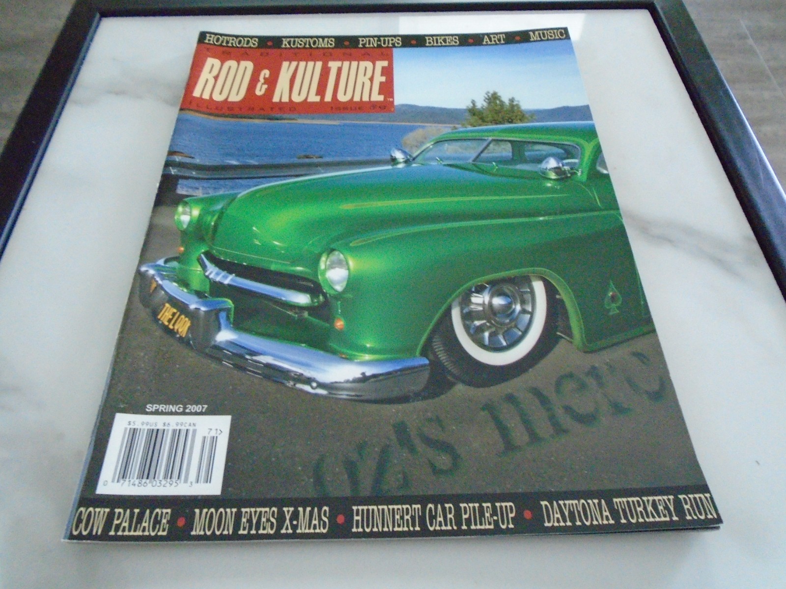 Rod & Kulture Magazine Spring 2007 #9, OZ’s Merc, Moon Eyes X-Mas, Cow Palace