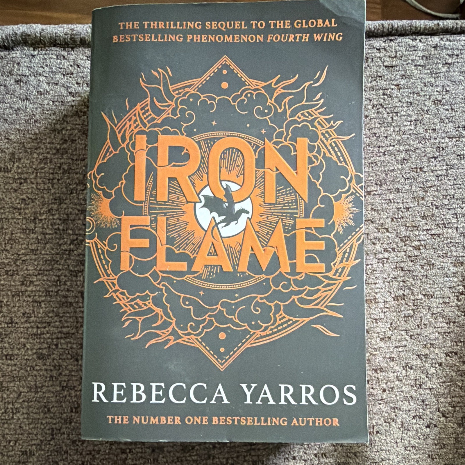 Iron Flame – Rebecca Yarros (The Empyrean Ser.) Hardcover w/ Dust Jacket YA