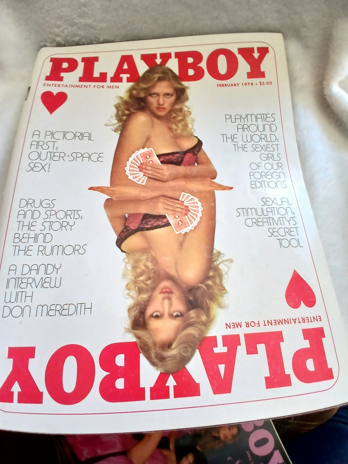 Playboy Magazine Vintage February 1978 – 214 pages Articles and Photos