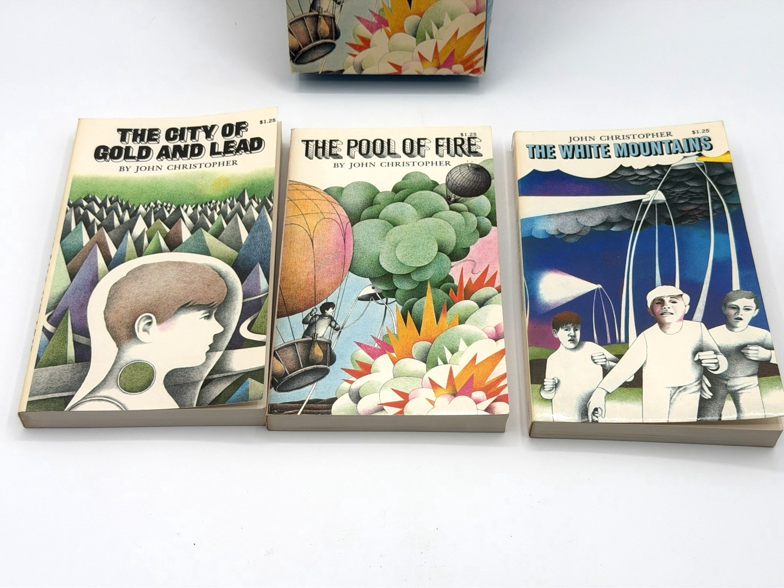 Science Fiction Trilogy One by John Christopher 3 Paperbacks (1974 4th Printing)
