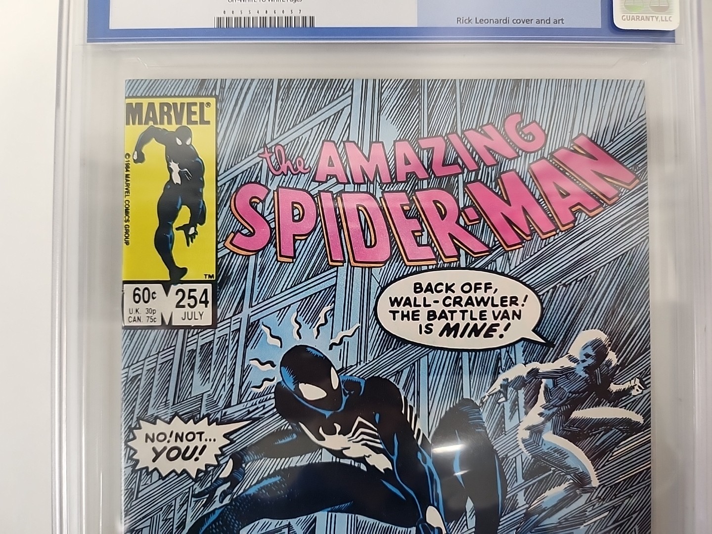 Amazing Spider-Man #254 7/1984 CGC 9.6 OFF-White to White Pages Jack O’Lantern