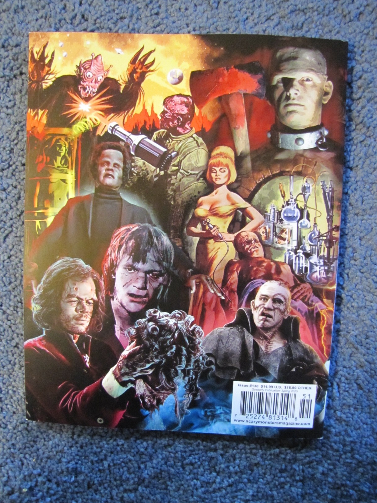 Scary Monsters 138 Five Fifties Frankensteins Brand new