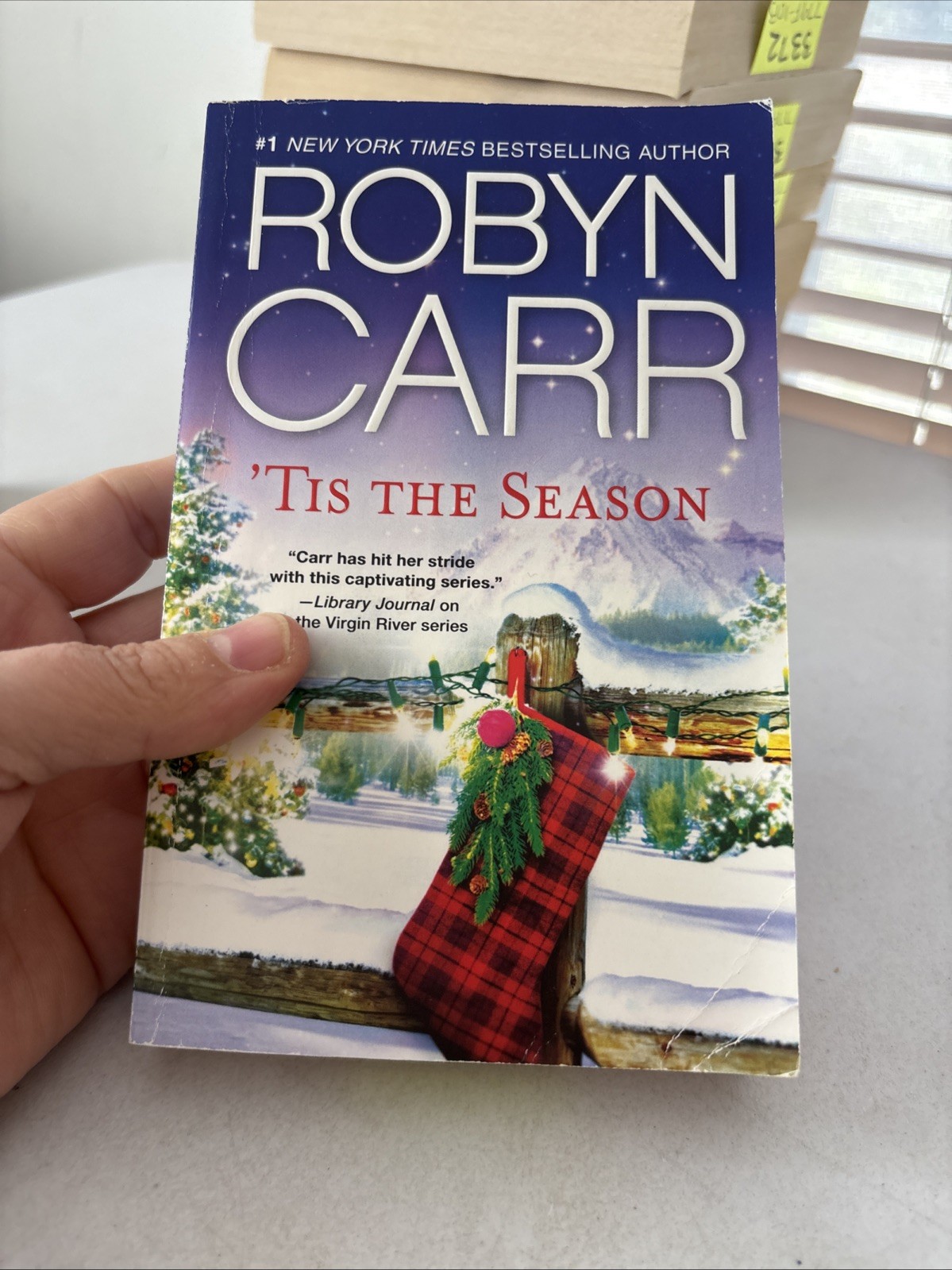 Lot of 10 Christmas Romance and General Fiction Books – Mixed Authors