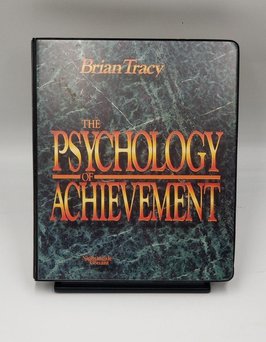 Brian Tracy The Psychology of Achievement Self Help Audiobook System on Cassete