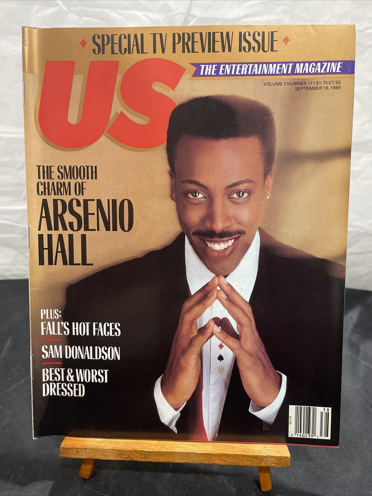 ARSENIO HALL – US Weekly Magazine Special TV Preview – No Label – September 1989
