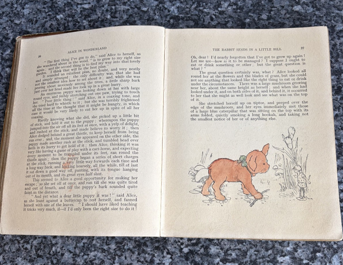 Alice in Wonderland Raphael Tuck/Sons Treasure House Library c.1922–25 4 Plates